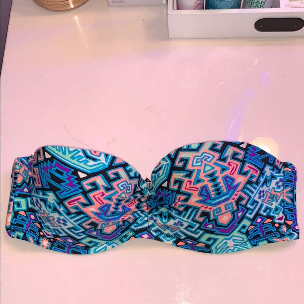 xhilaration - bandeau bikini top